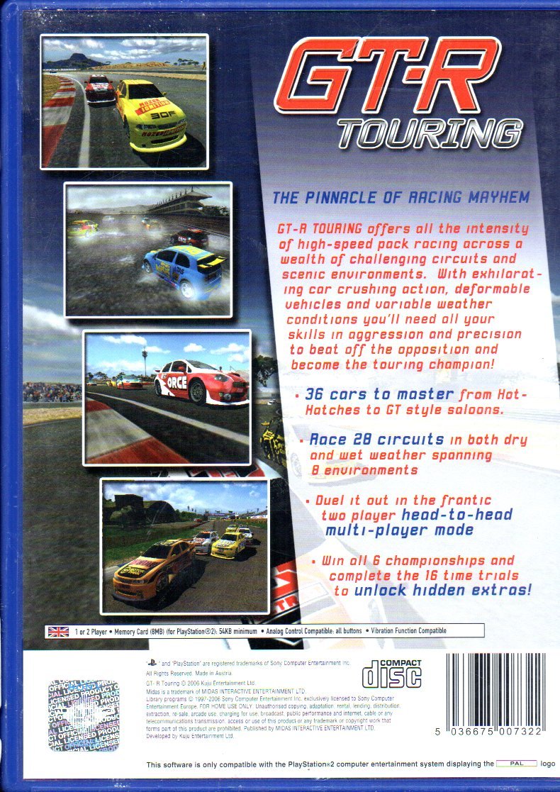 GT-R Touring [Ps2 - Edizione: Regno Unito]