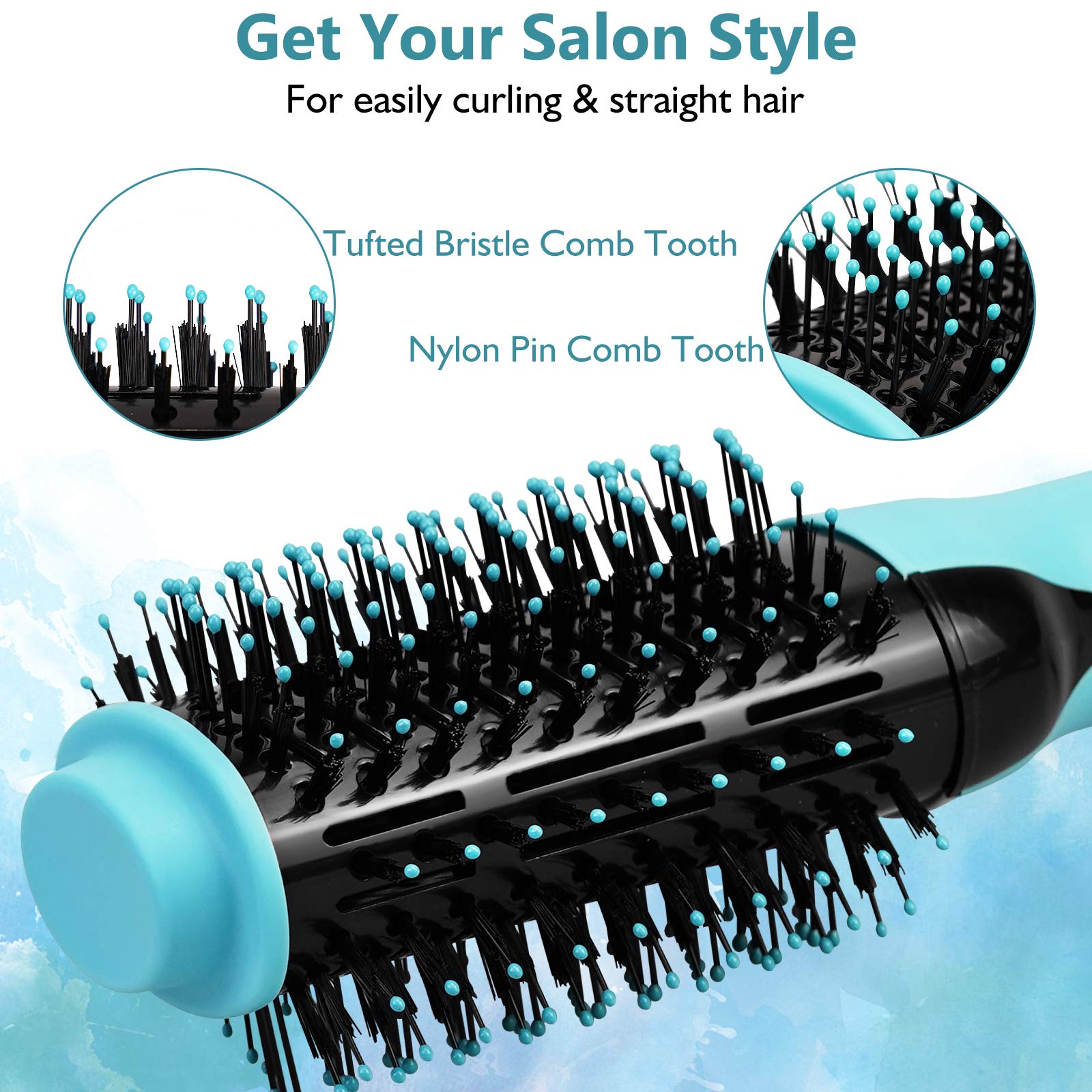 Hair Dryer Brush, HIPPIH Blow Dryer Brush, Hot Air Brush Styler and