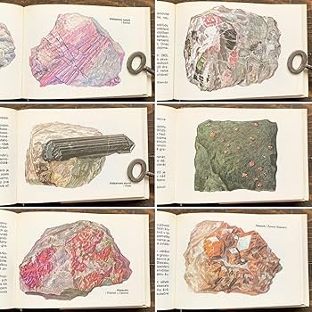チェコの古い鉱物図鑑(1982年)/鉱石図鑑 鉱物画 鉱石画 鉱物 鉱石/ 71RodqEySsL._AC_SY200_QL15_.jpg