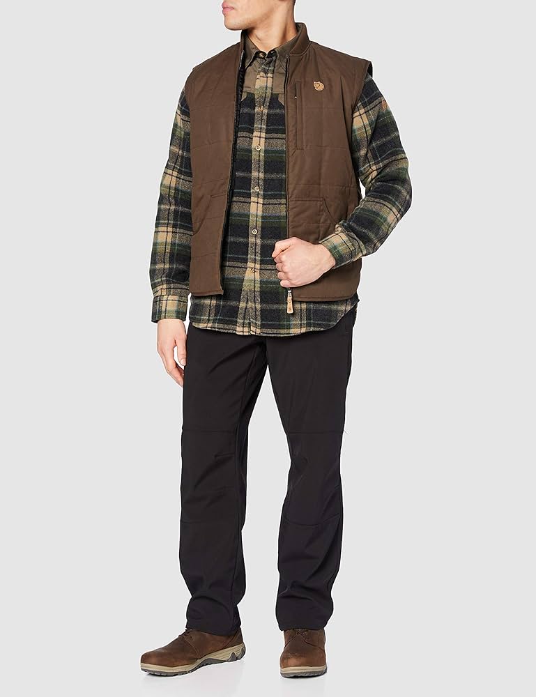 Amazon | Fjallraven Grimsey Vest – Men 's カラー: グリーン
