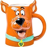 Silver Buffalo Scooby-Doo 3D Sculpted Ceramic Mug, 20 Ounces
