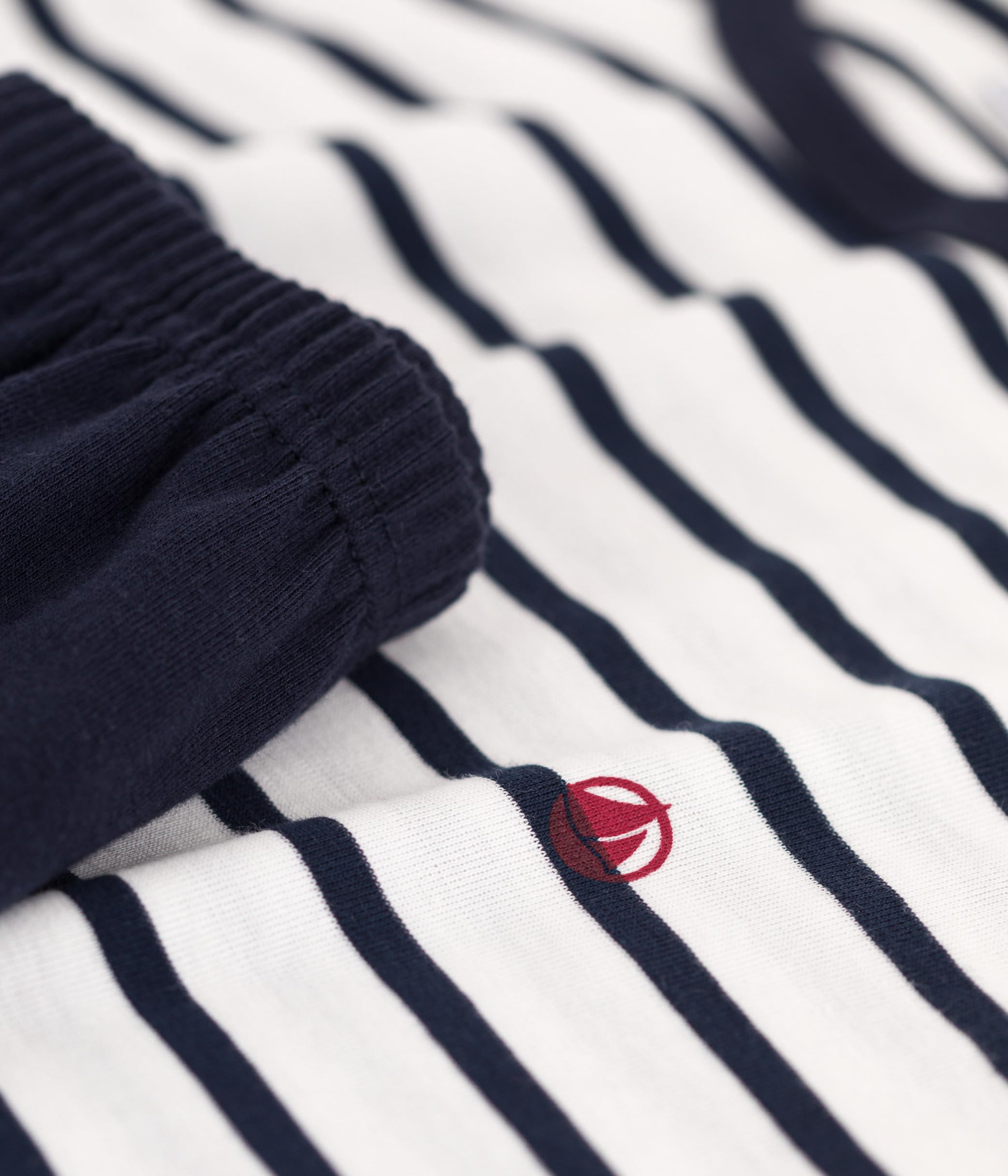 Petit Bateau A01FE Zestaw Pijama, Marshmallow/Smoking, 14 lat chłopiec