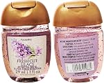 Bath & Body Works Pocketbac Scented Hand Sanitizer Gel 1 Fl Oz, 4-Pack (Pink Peach Blossom, Pink Kiwi Berry, Fresh Cut Lilacs, Wildberry French Toast)