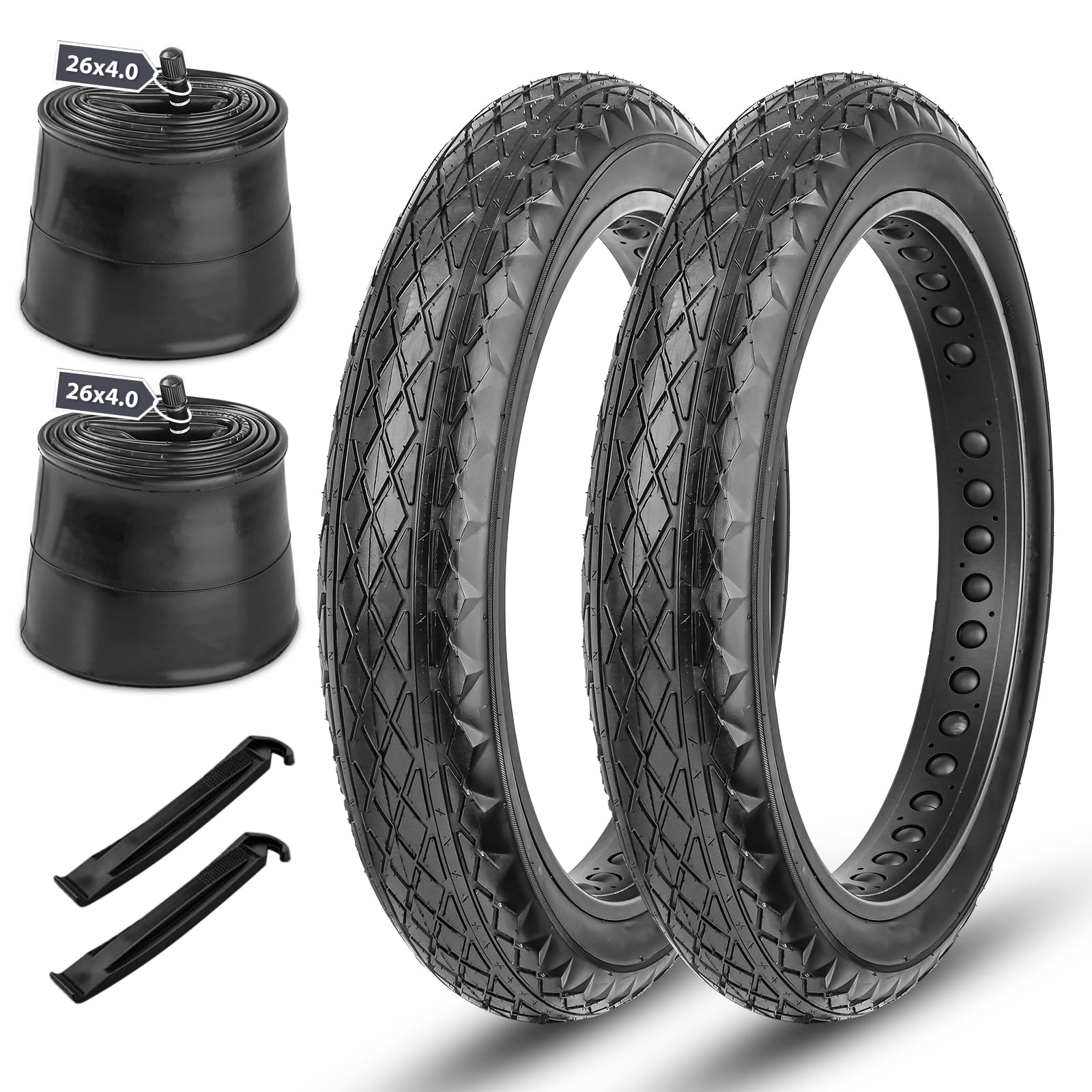 Amazon | MOHEGIA EBikeファットタイヤ交換セット:26x4インチ