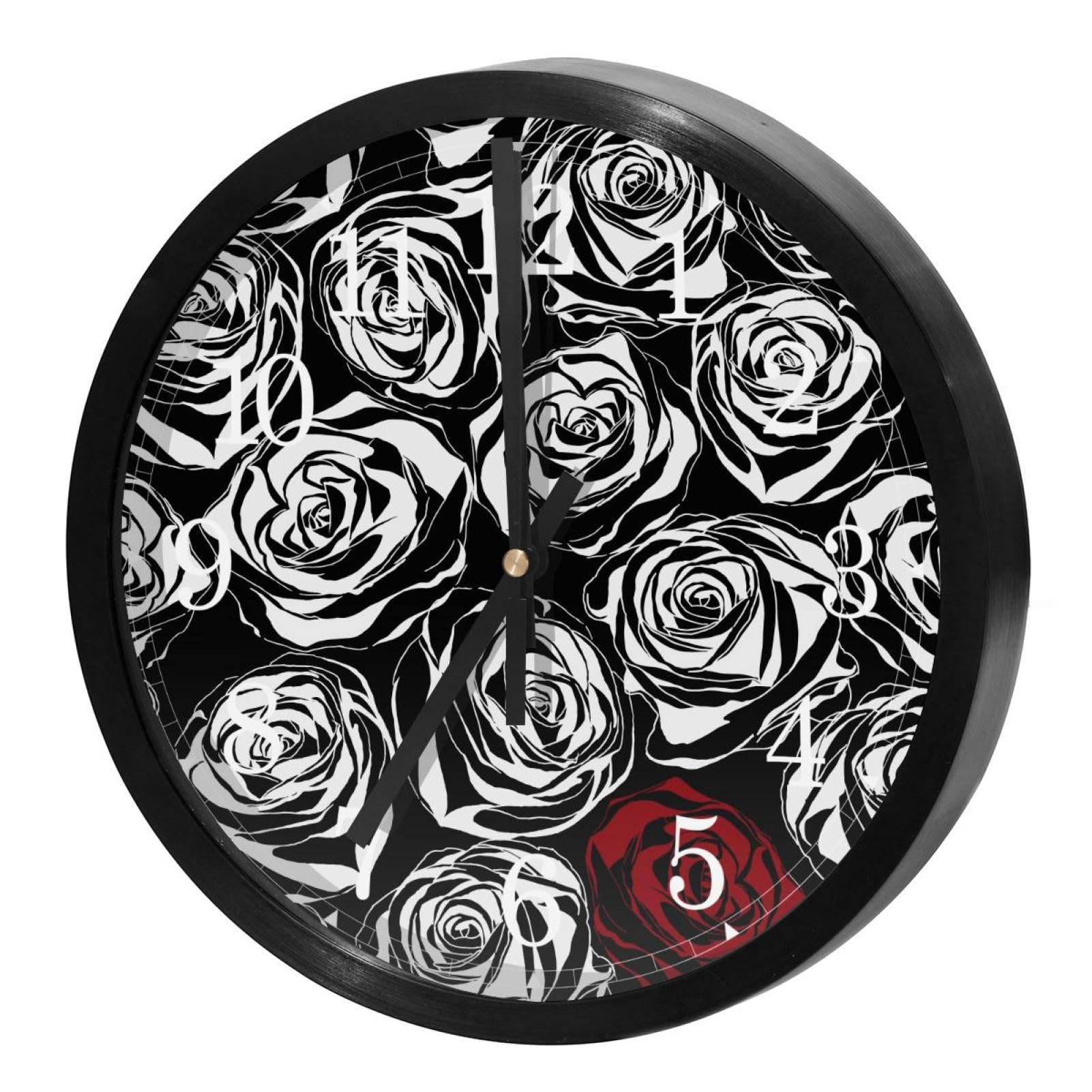 Horloge murale silencieuse sans tic-tac mécanisme à quartz