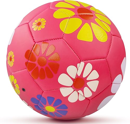 Miniatura 7 de Balones de fútbol tamaño 3 para niñas, pelota de fútbol para niños de 4 a 6 a 8 años, principiantes, deportes al aire libre, pelota de recreación,