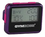 Gymboss Interval Timer and Stopwatch - Violet/Pink Metallic Gloss