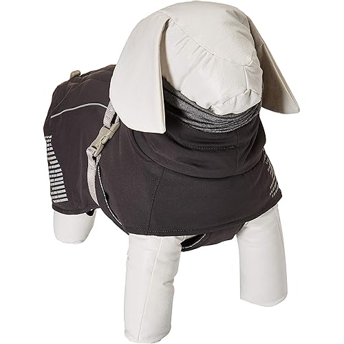 Hurtta Extreme Warmer, Dog Winter Jacket, Granite, 12 in