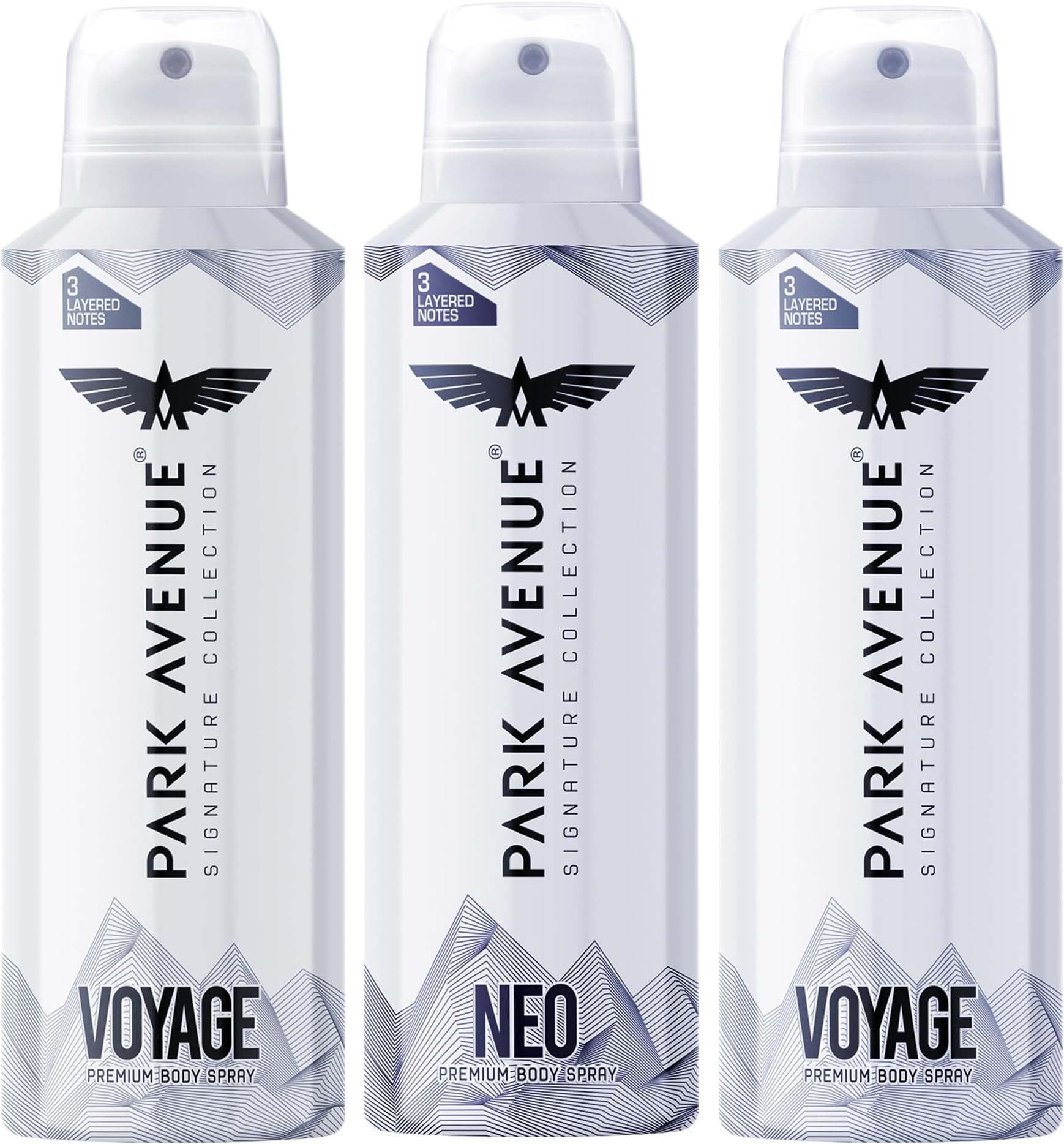 Personal Fragrance (2 Voyage, Neo) 450ml(3x150)