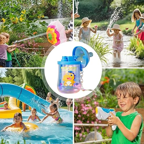 Miniatura 3 de Juguete De Agua para Niños,Pulverizador Infantil con Luz y Forma de Biberón  Juego De Bromas para Exteriores En Fiestas Familiares Playa Y Parque