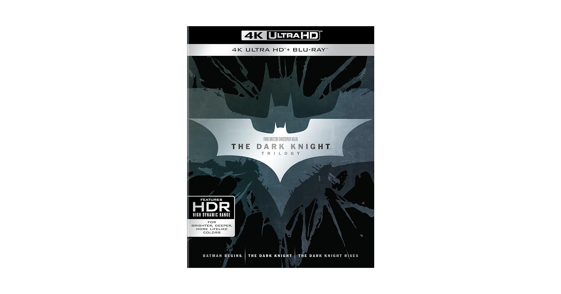 バットマン ダークナイト トリロジー 4K  UHDブルーレイ 3枚セット Amazon.com: Dark Knight Trilogy Collection (UHD/BD) (4K