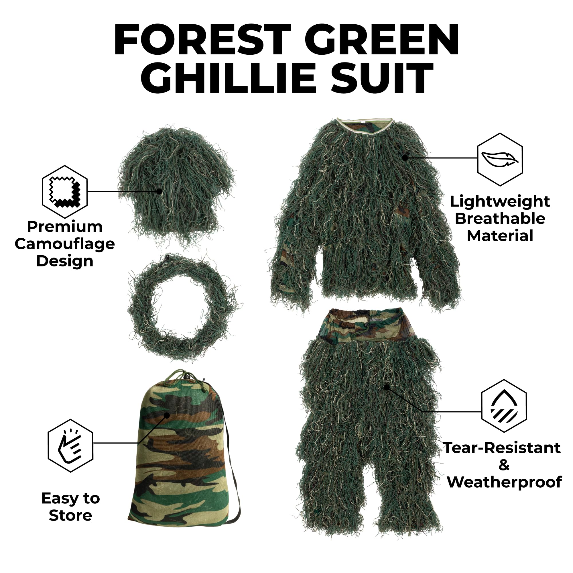 Tough Outdoors Ghillie-Anzug