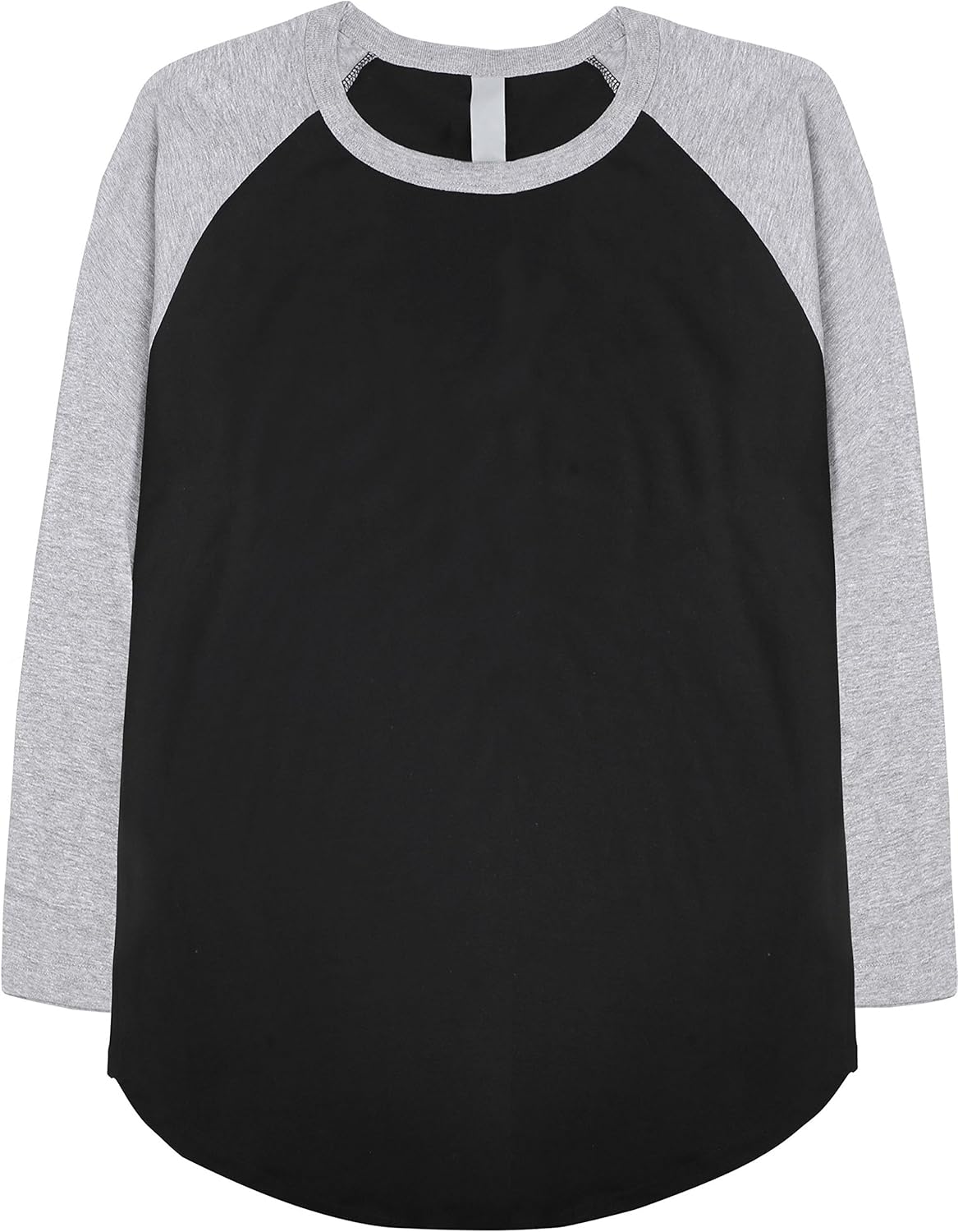 Hat and Beyond Mens Vintage Baseball Raglan 3/4 Sleeve Plain Casual Tee Basic Active T Shirts - Image 2