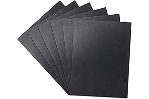 Kinlink 12" x 16"x 0.06" Flexible Moldable Plastic Sheet