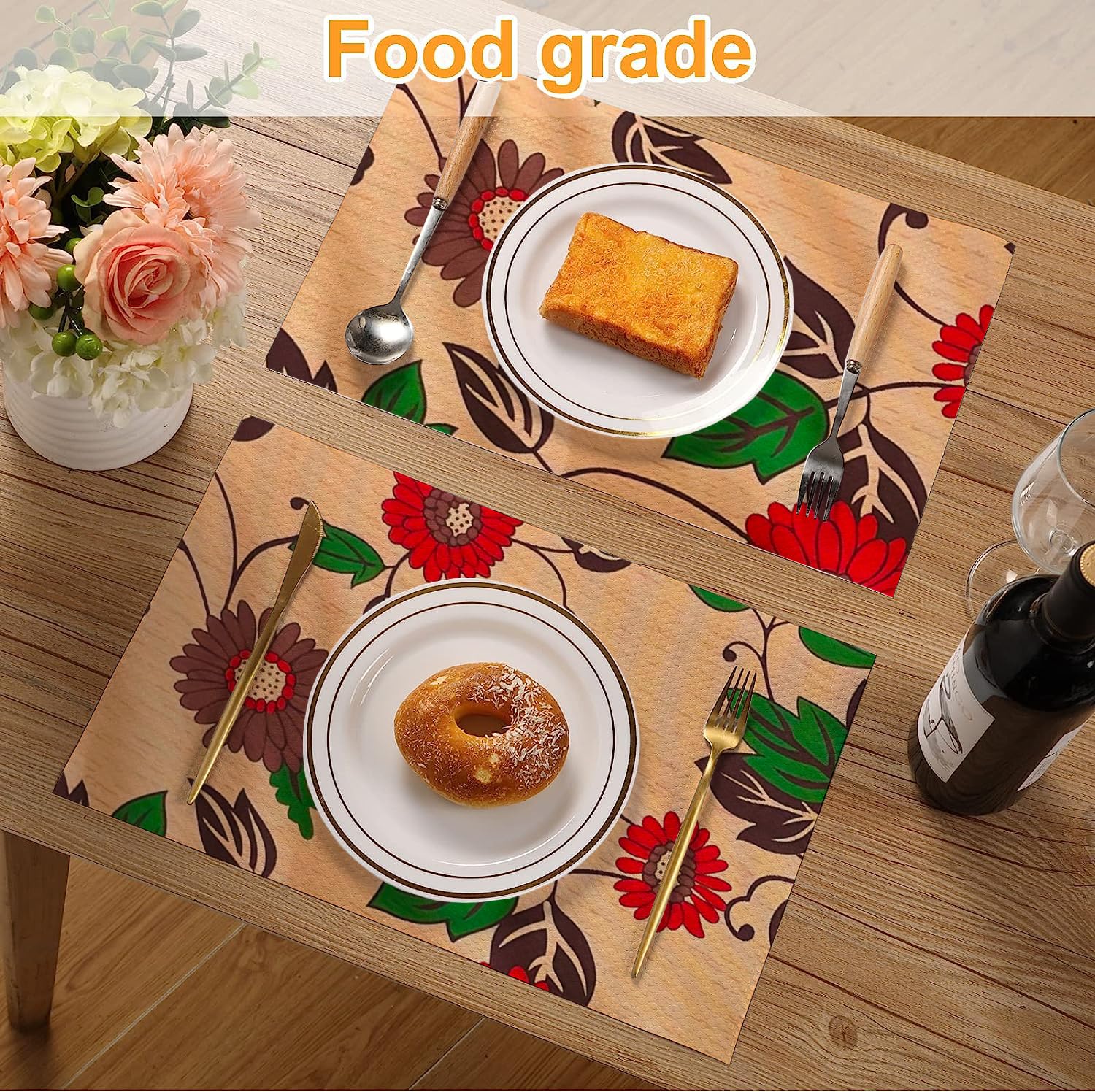 Vocal Store Kitchen Drawer/Cabinet Shelf Mat|PVC Material|Adjustable Size 10 Meter Roll, Brown - CDOJ-P33-10M