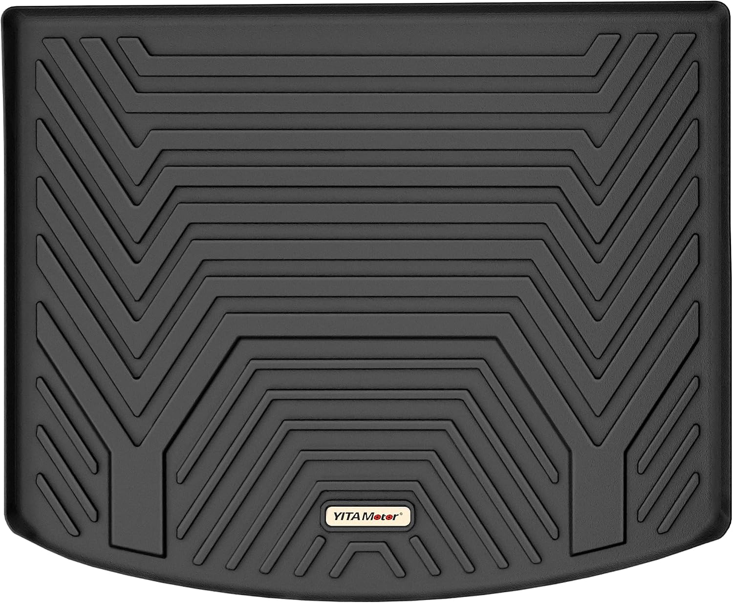 YITAMOTOR Cargo Trunk Liners Compatible for 2013-2019 Ford Escape, Custom Fit Cargo Mats Black TPE All Weather Protection Trunk Liners