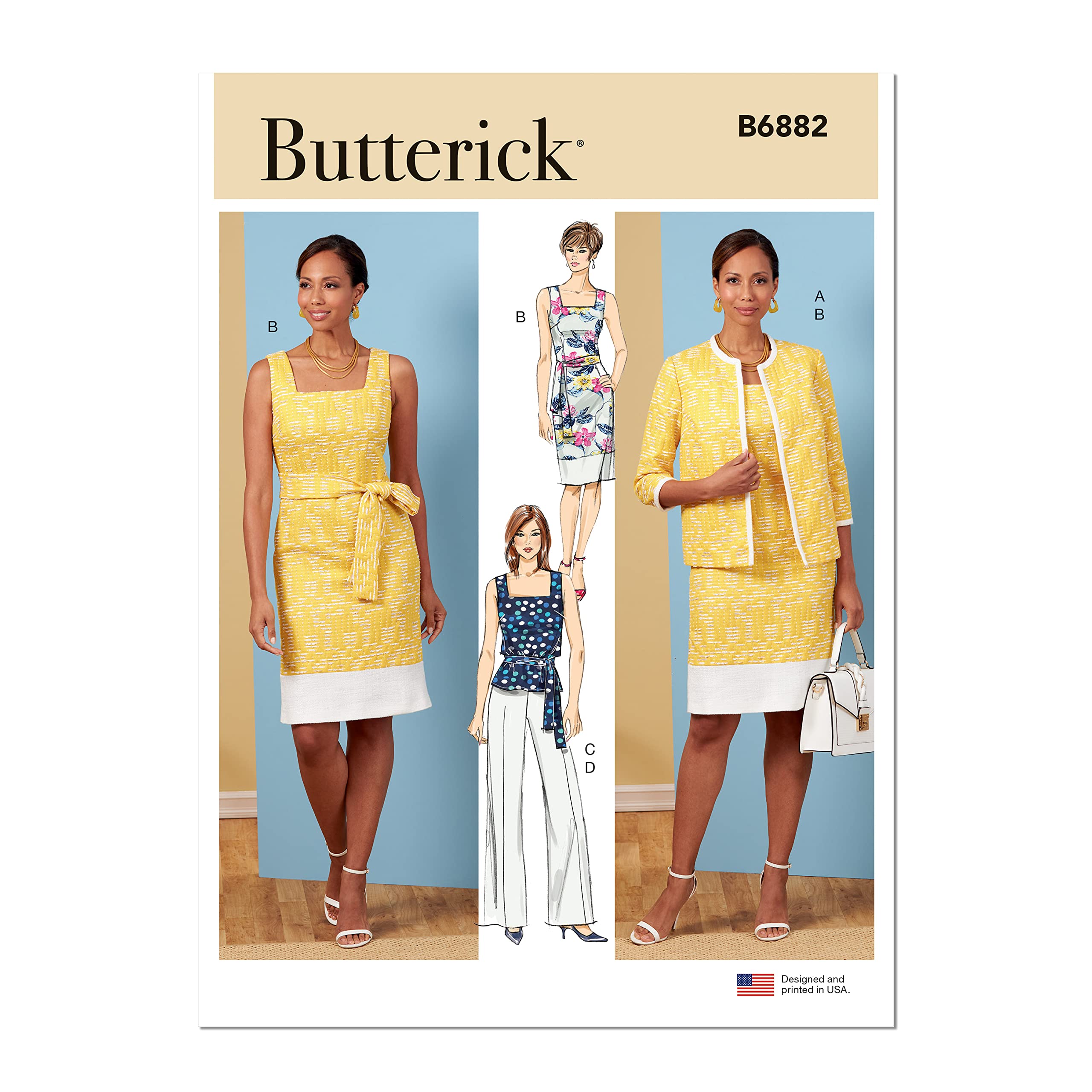 Butterick B6882B5 Misses Sportswear B5 (8-10-12-14-16)
