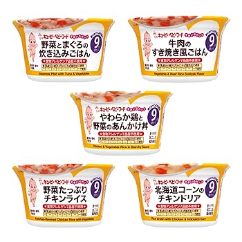 Amazon | 【Amazon.co.jp 限定】 キユーピー ベビーフード 9ヵ月