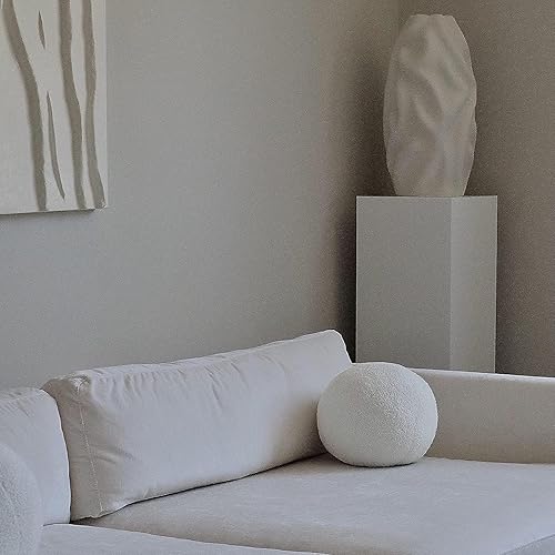 Miniatura 2 de Cojín redondo ovalado para decoración moderna del hogar en el sofá o sillón, 1 unidad (paquete de 1)