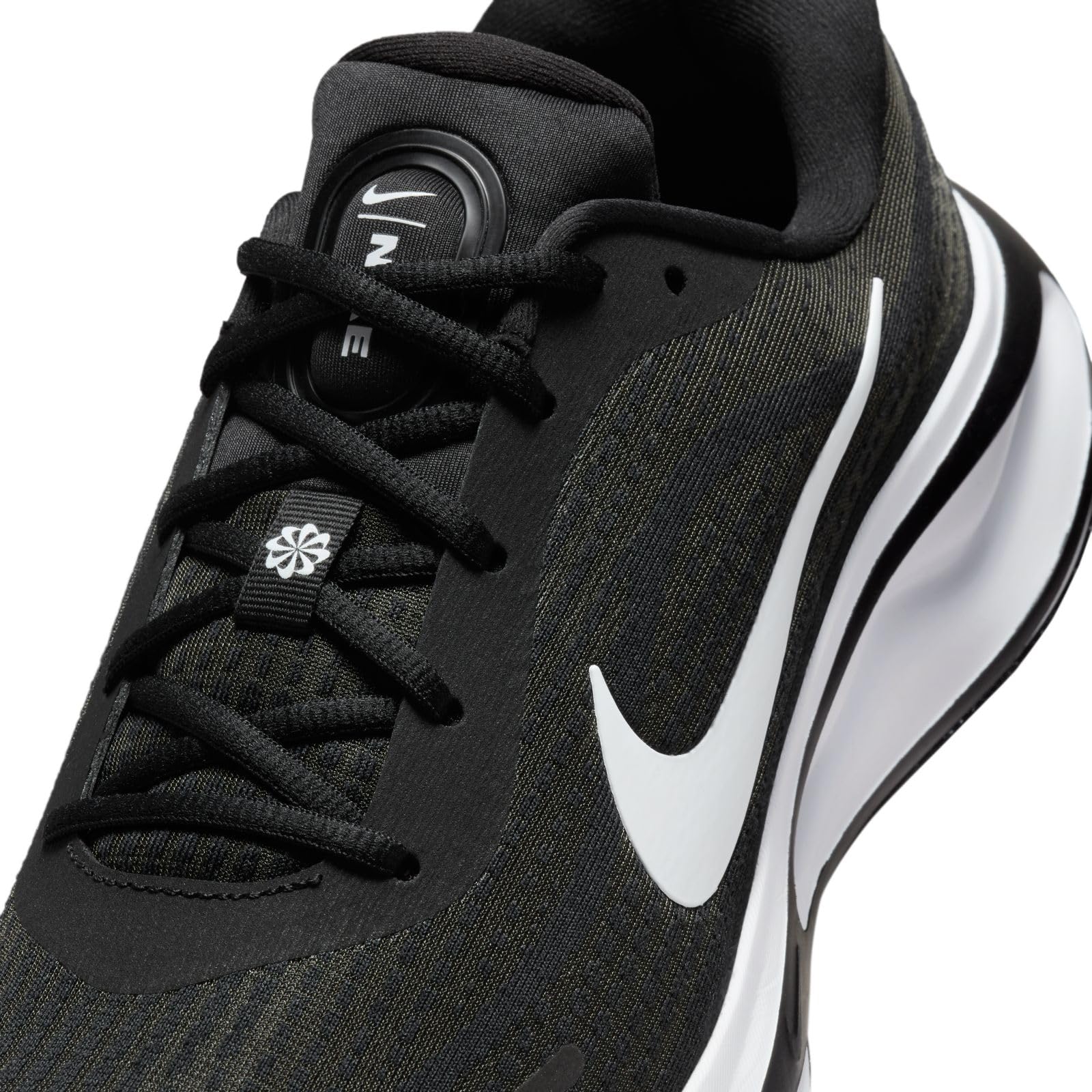 Nike Men's Journey Road Running Shoes Sneaker, Black/White-Anthracite, 12