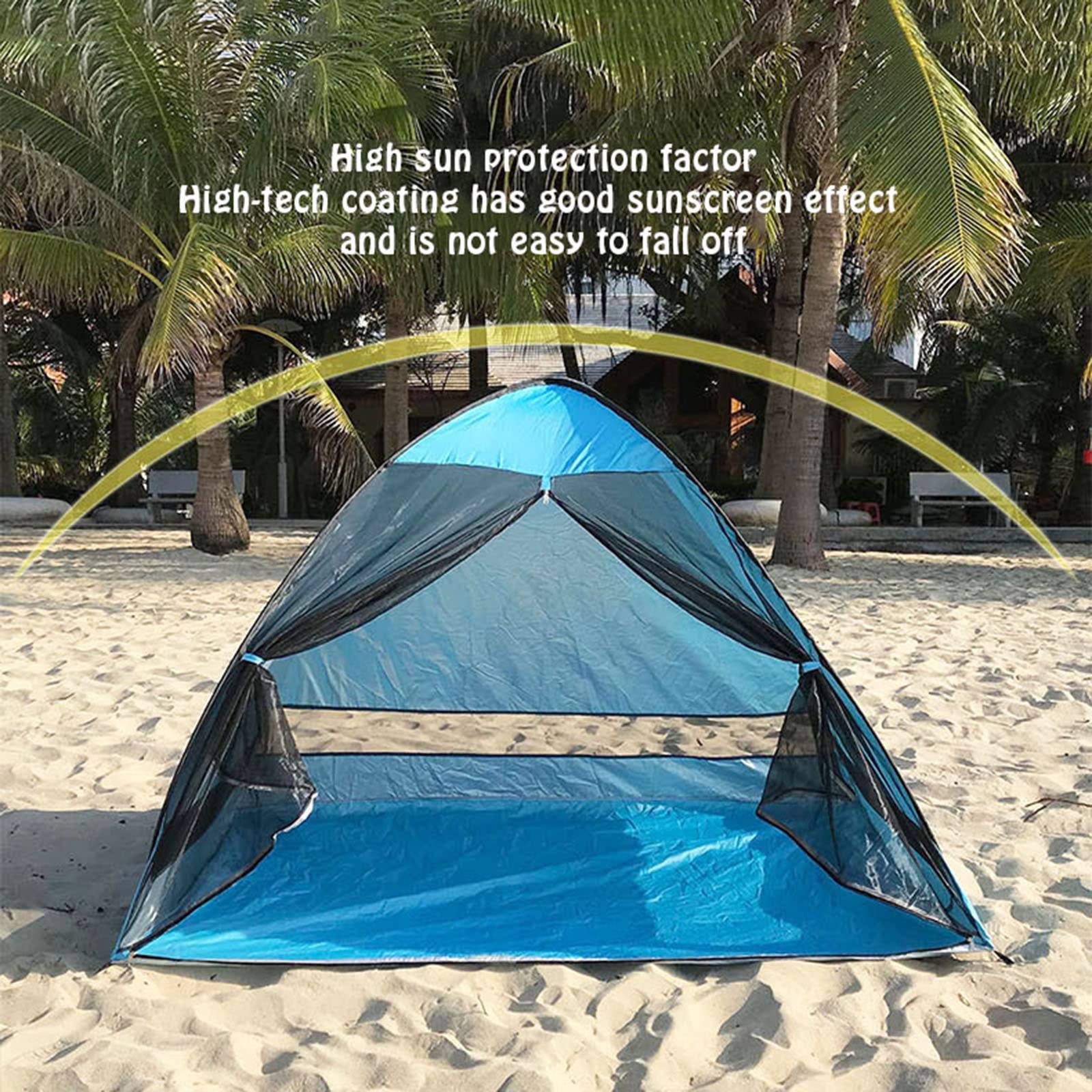 Tente Légère Orange Pour 1 Ou 2 Personnes – Camping, Plage, Randonnée, Neuve