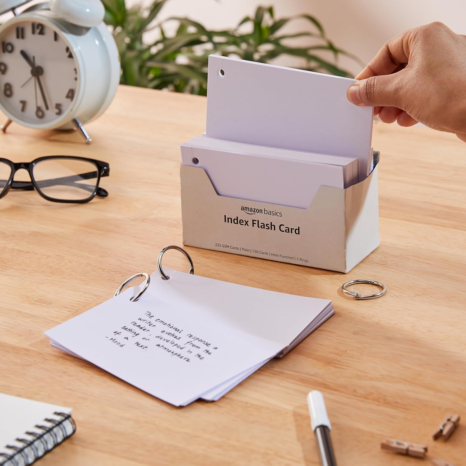 New Year Sale Amazon Basics Blank Index Flash Cards - Suitable For Study, Home And Work Notes - Dotted Pattern - Free Binder Rings - 220 Gsm Thick - 3 X 5 Inches 3 New Year Sale Amazon Basics Blank Index Flash Cards - Suitable For Study, Home And Work Notes - Dotted Pattern - Free Binder Rings - 220 Gsm Thick - 3 X 5 Inches