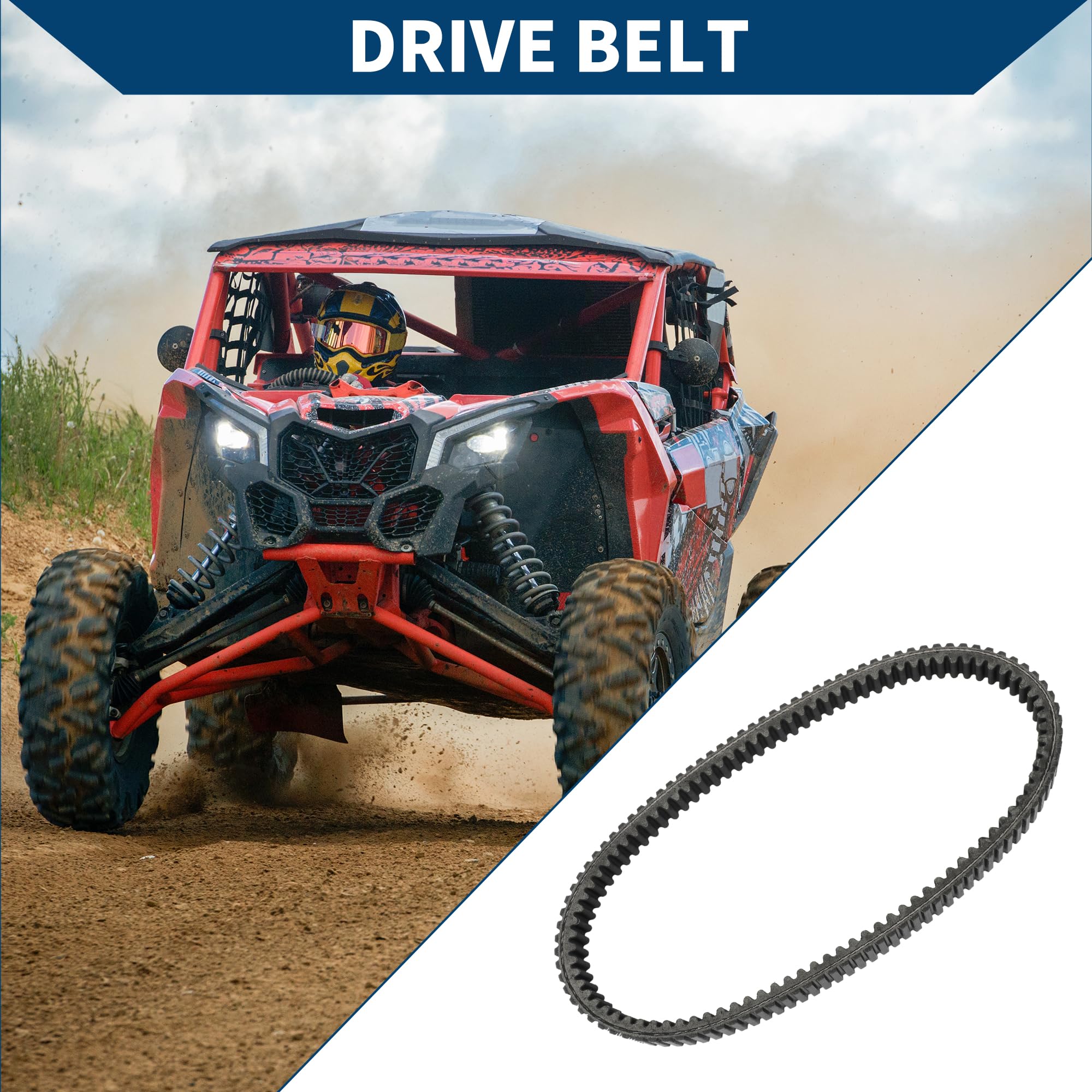 N. 3211077 Cinghia di Trasmissione ATV UTV per Polaris Sportsman 400 500 per Ranger 400 500 V-Belt