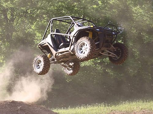 Miniatura 6 de SuperATV - Kit de elevación de viaje largo para Polaris RZR 800 (2008-2014), color negro