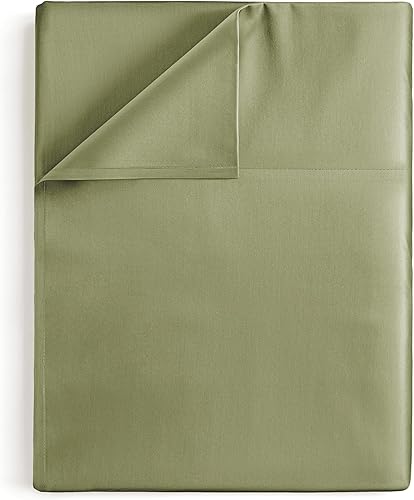 Miniatura 8 de Sábana bajera de algodón fresco de 400 hilos, para colchón alto, se adapta perfectamente al colchón, solo una sábana bajera (tamaño individual,