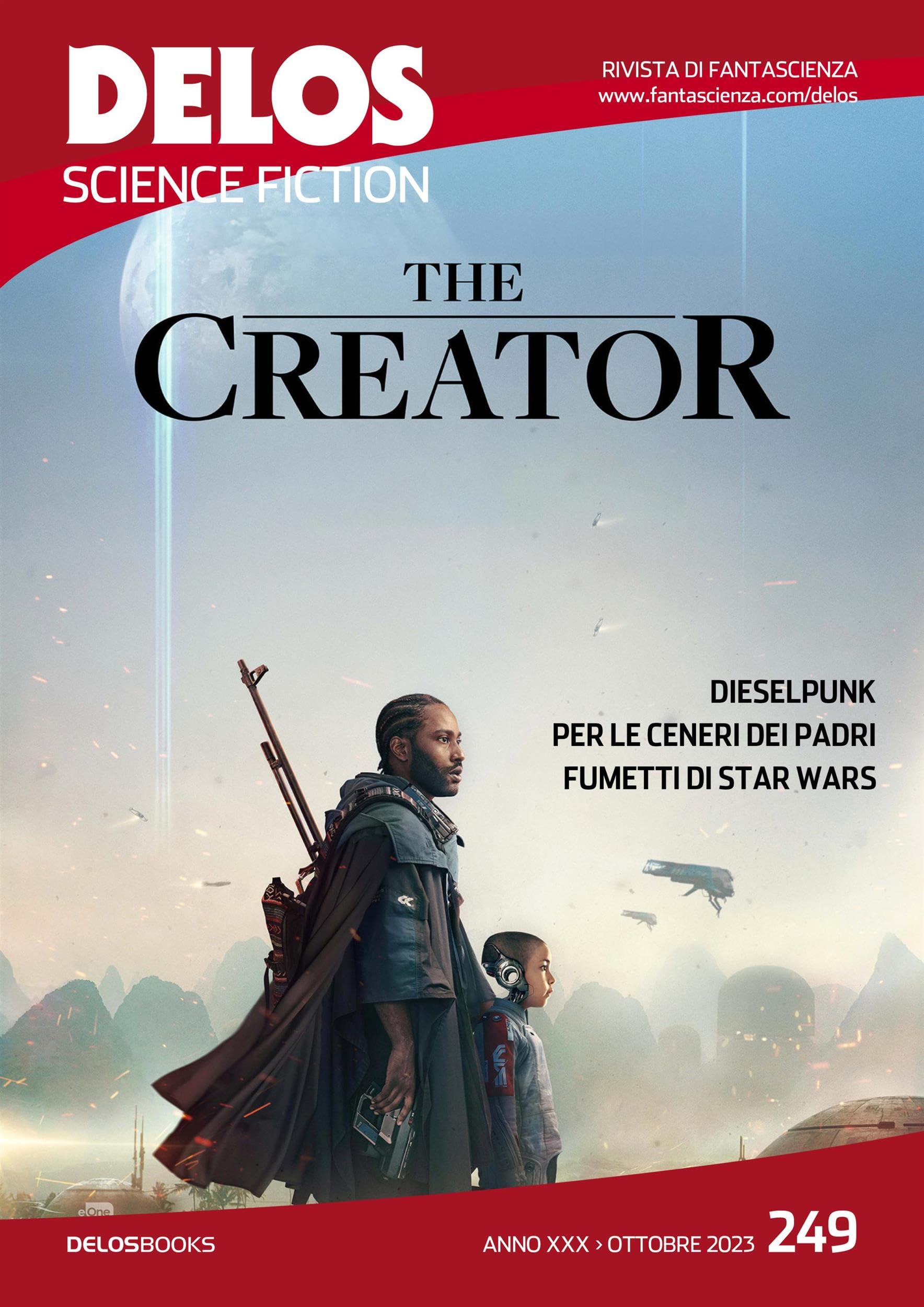 Cover of Delos Science Fiction, #249 - Ottobre 2023