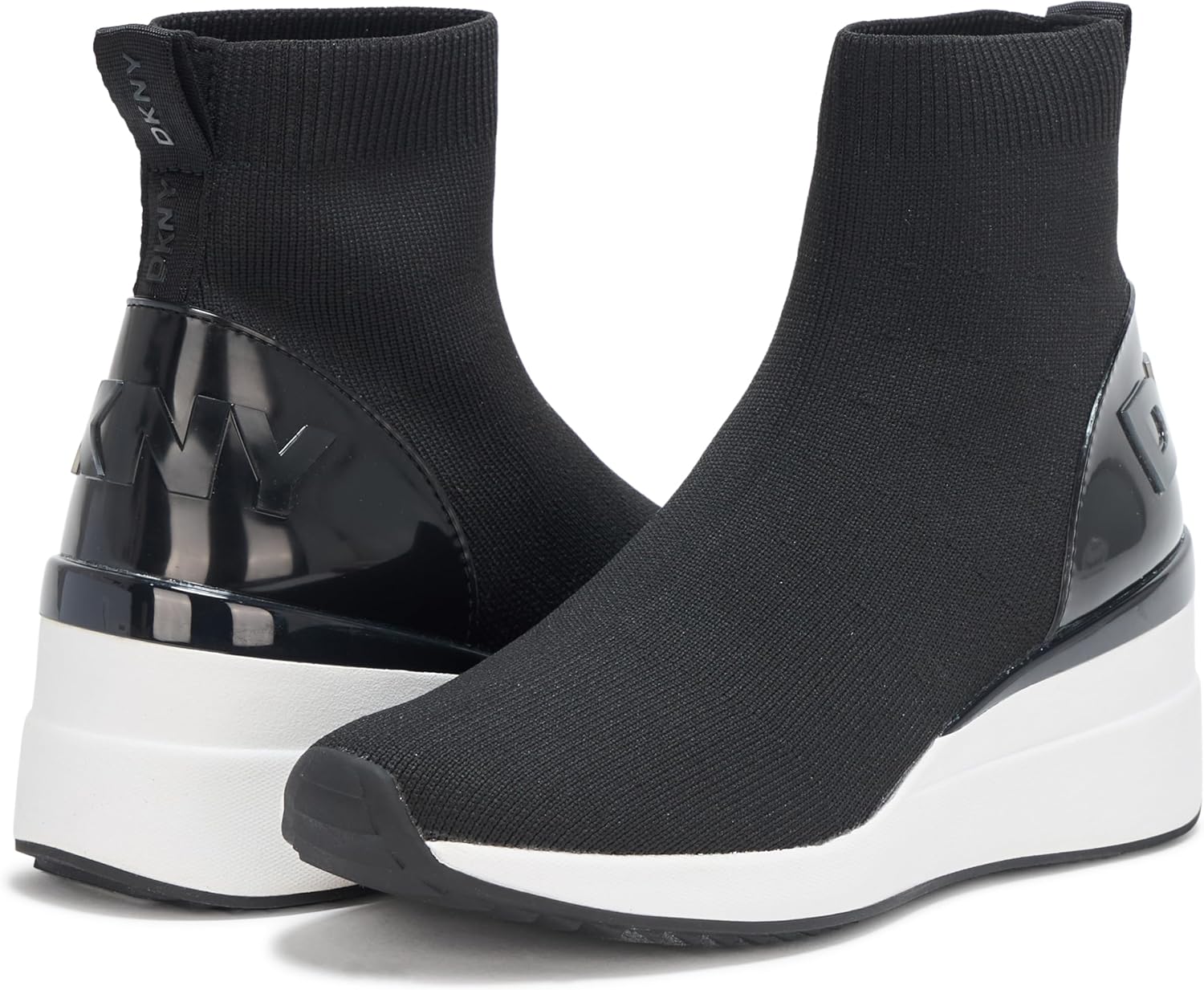 DKNY Womens Permila Hightop Wedge Sneaker - Image 3