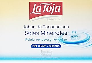 La Toja - Jabón de Manos Hidrotermal - Relaja, renueva y revitaliza con la fragancia exclusiva de La Toja - 2 pastillasx125gr