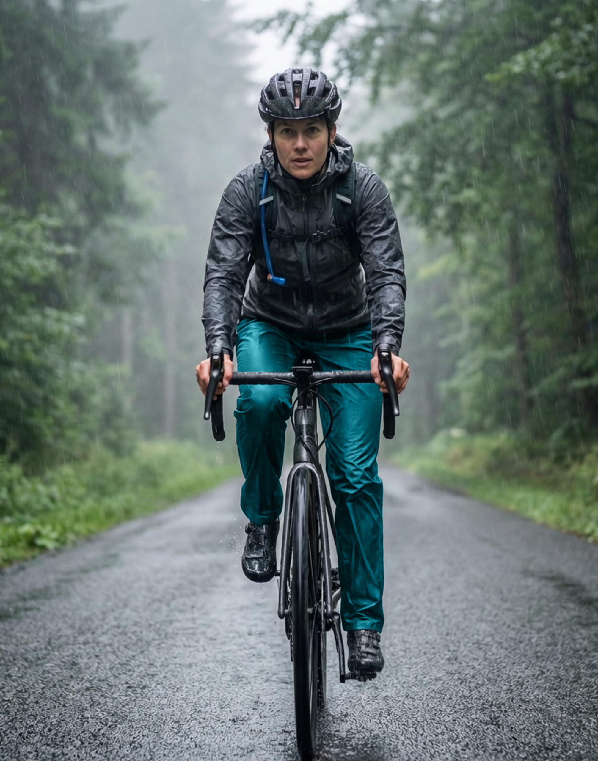 Pioneer Camp Pantalon de pluie pour femme - Imperméable (20 000 mm), respirant et pliable - Pantalon d'extérieur pour la randonnée, le cyclisme et l'alpinisme