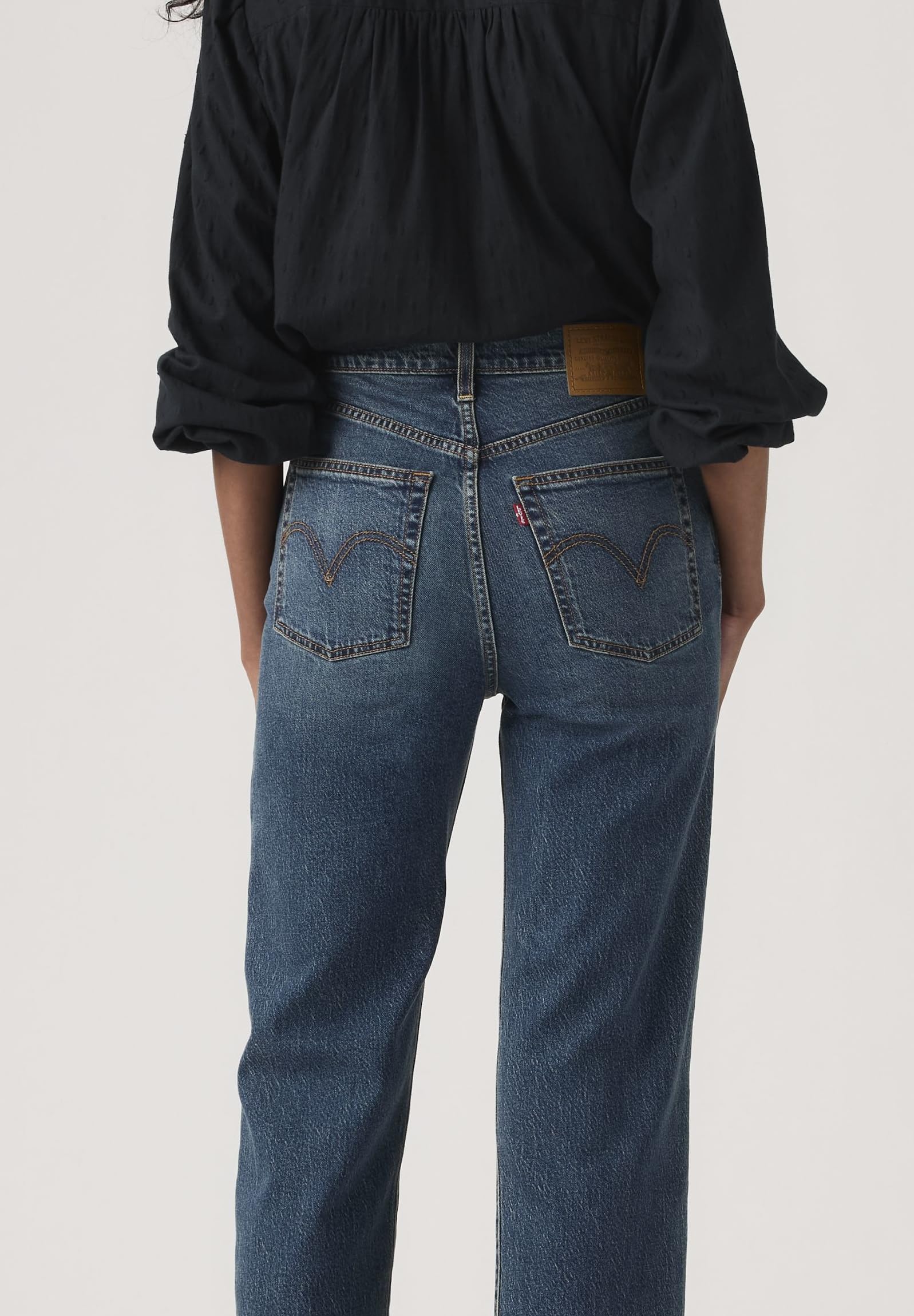Levi'S Ribcage Straight Ankle Vaqueros Mujer
