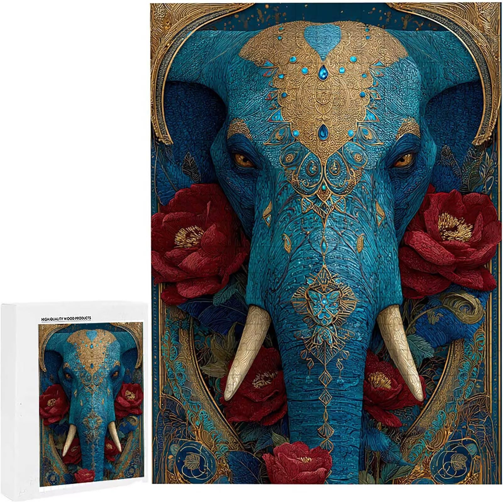 1500 Pezzi di Puzzle, 1500 Pezzi di Puzzle per Adulti, Regalo Anniversario, Regalo Natale, Decorazione Della Casa, Prevenzione Della Degenerazione Cerebrale Negli Anziani 87x57cm PjY10480 7-J