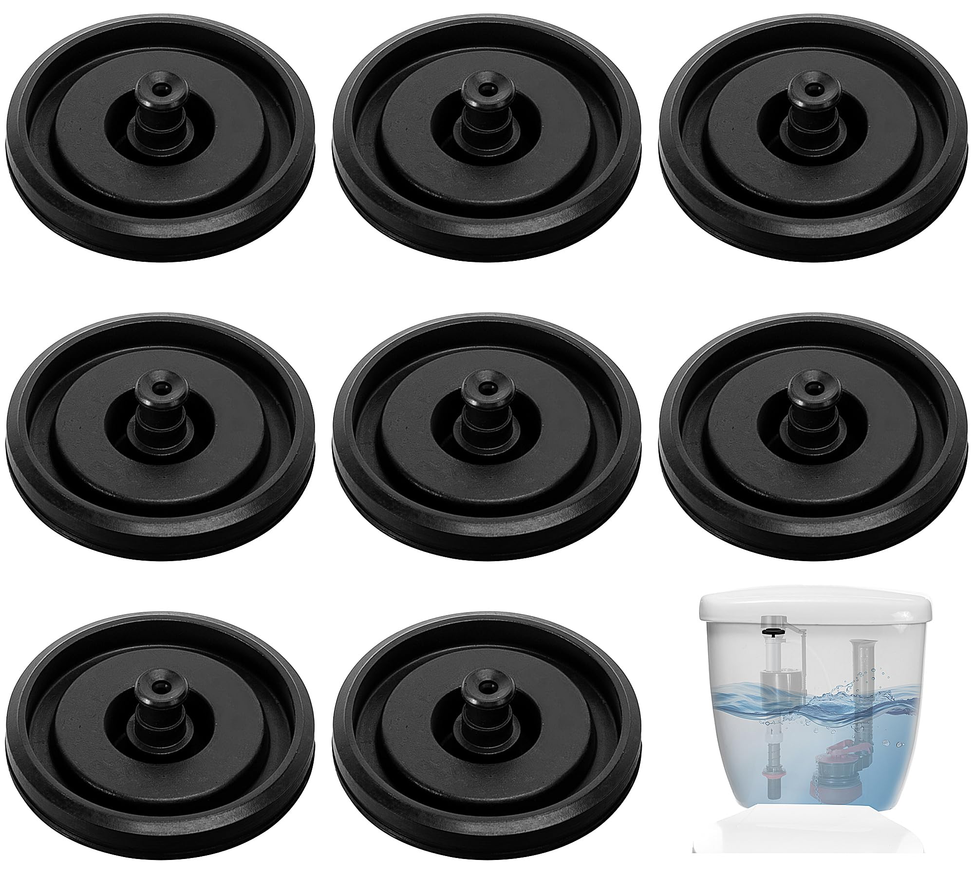 Paquet De 3 Valves De Remplissage Fluidmaster 400ACN3CP5