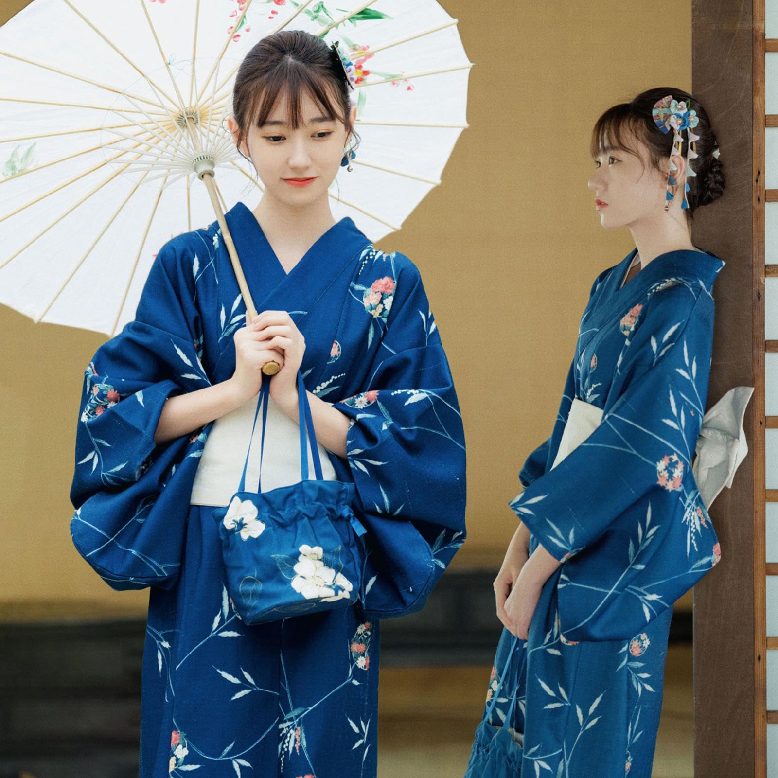 THE STYLE SUTRA Women's Japanese Kimono Loungewear Traditional for THE STYLE SUTRA Women's Japanese Kimono Loungewear Traditional for
