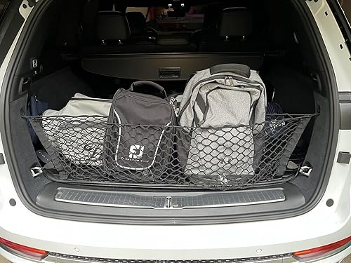 EACCESSORIES EA Red de carga organizadora de maletero trasero para Jeep Grand Cherokee L (7 asientos) 2021-2024 Red de carga estilo sobre para SUV