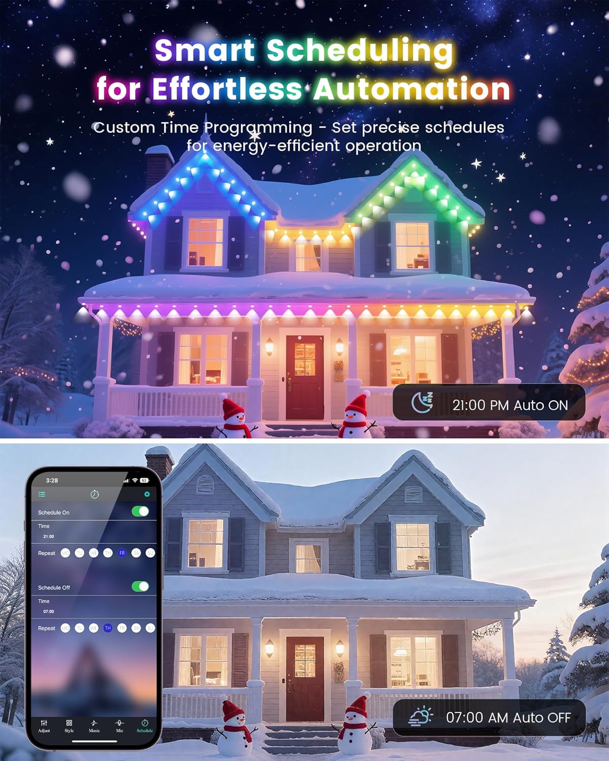 KISUFU 50ft RGB+CCT Permanent Outdoor Lights for House,135LM IP67 Outdoor Ground Lights,15-Pack Low Voltage Landscape Lighting for Halloween Christmas Garden Yard Walkway