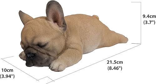 Miniatura 5 de Hi Line 87710-G - Figura de cachorro de bulldog francés durmiendo