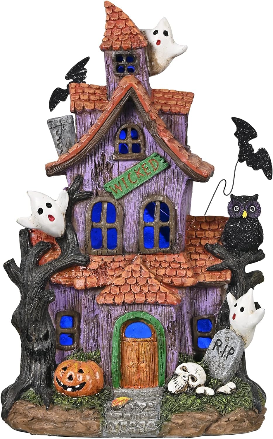 Valery Madelyn Halloween Decorations, 22CM Halloween Village Ornaments
