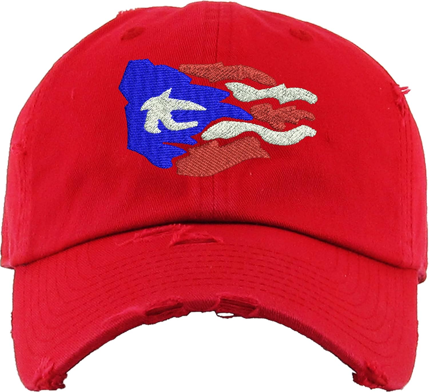 Puerto Rico Embroidered Dad Hat Vintage Adjustable Puertorican Cap