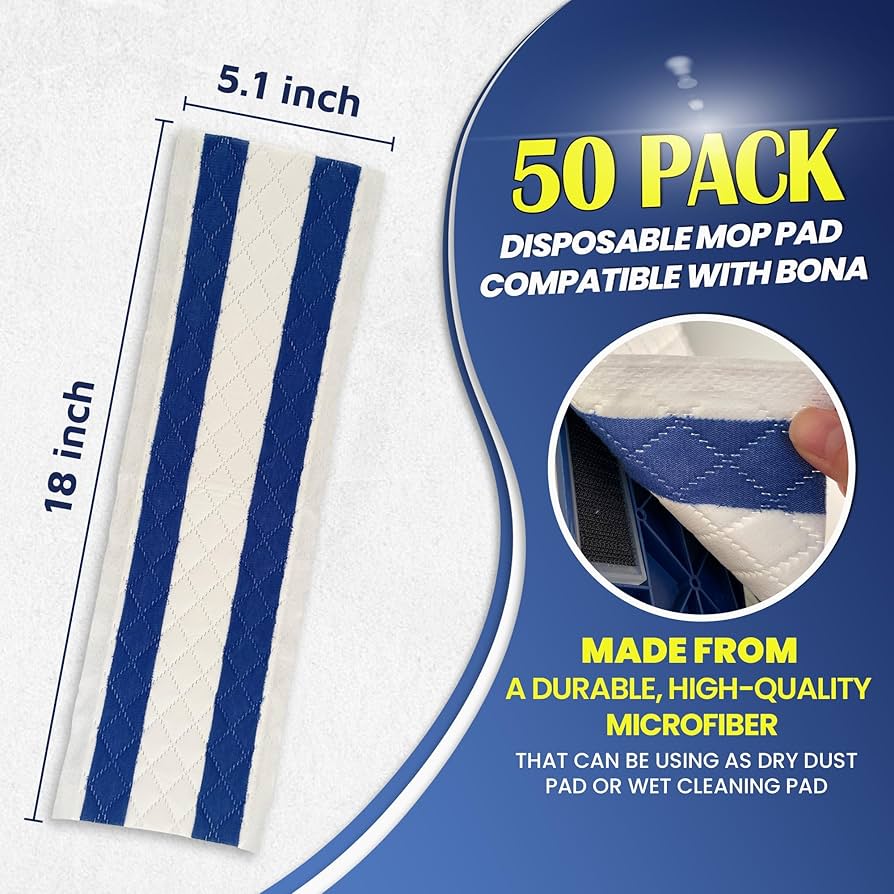 MIARHB Microfiber Mop Replacement Pads 3 Pack For Wet Dry Floor Cleaning Compatible With - View #9