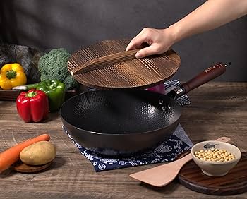 Amazon | 鉄鍋 中華鍋 窒化加工高純度鉄 32cm 本格中華 IH対応