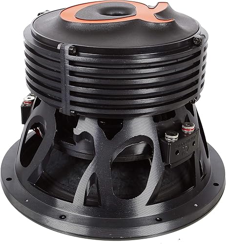 Miniatura 4 de Alphasonik VSW812 Venum Serie 800 de 12 pulgadas, 3600 vatios máximo1200 vatios RMS Dual 4 ohmios Subwoofer de coche cesta de aluminio fundido con