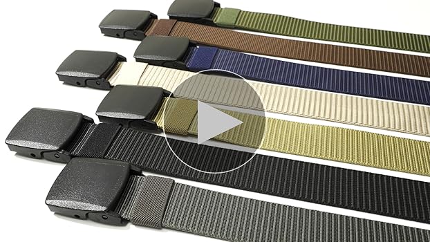 W nylon belt ベルト OVY Standard Hook Nylon Belt (black) | OVY