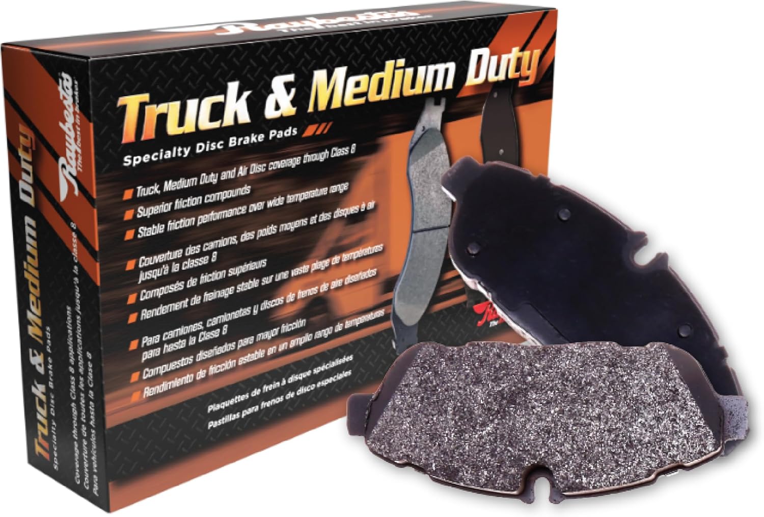 Raybestos Specialty Truck Automotive Replacement Front/Rear Brake Pad for Select Freightliner M2/B2, International 4300 (SP786ATRH)