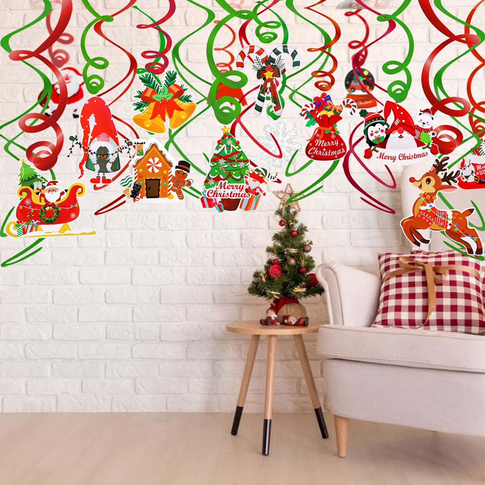 Décoration De Noël à Suspendre Au Plafond Pour La Table De Noël - Marie