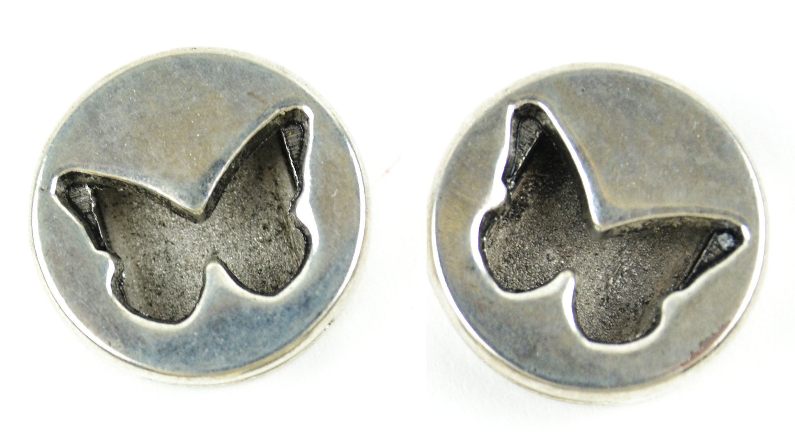 Midwest Design Imports Butterfly Silhouette Paracord Charm, Silver