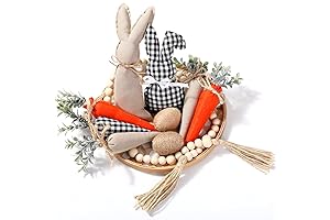 Black and White Easter Eggs for Farmhouse Decor